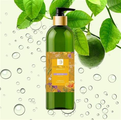 Гель для душа Floristica Provence освежающий, бодрящий вербена лимонная ...