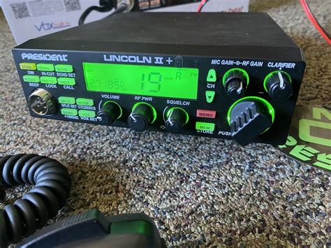 President Lincoln Ii Plus 10 And 12 Meter Ham Cb Radio Ebay