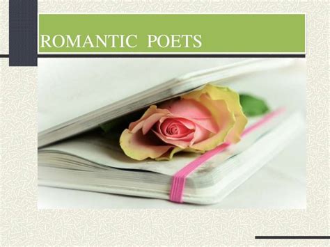 Romantic poets