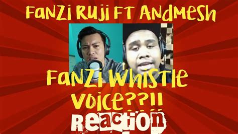 Fanzi Ruji Ft Andmesh Hanya Rindu Reaction Youtube