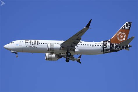 Dq Fah Boeing Max Fiji Airways Ybbn Aviation Visuals Flickr