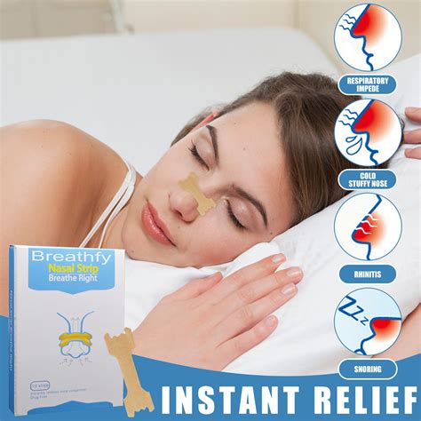 READY STOCK 10 Pcs Ventilation Nasal Patch Relieves Nasal Congestion ...