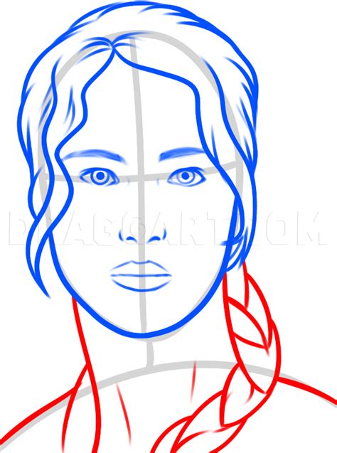 How To Draw Katniss Easy Step By Step Drawing Guide By Dawn Artofit