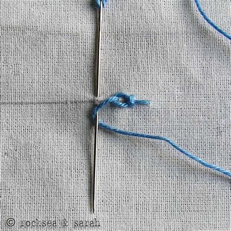 Knotted Cable Chain Stitch Sarah S Hand Embroidery Tutorials Hand