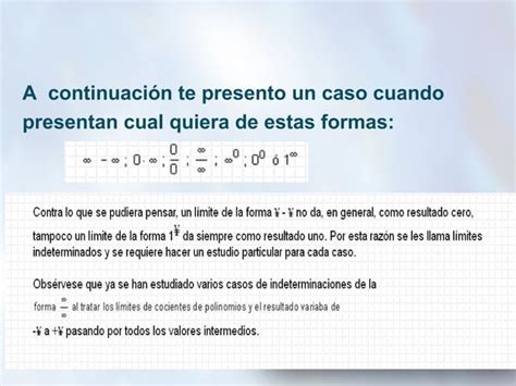 Teoria De Limites Y Regla De L Hopital PPT