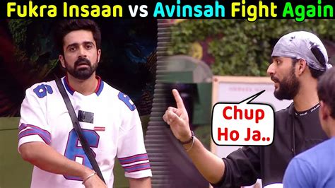 Fukra Insaan Abishek Malhan Vs Avinash Fight Cheated In Captaincy Task