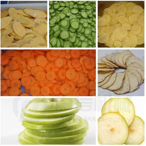 Automatic Sweet Potato Slicer Machine Potato Chips Slicing Machine