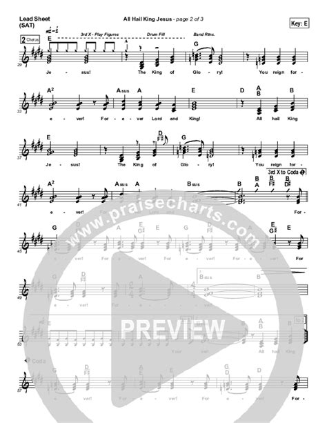 All Hail King Jesus Sheet Music PDF (Dennis Jernigan) - PraiseCharts