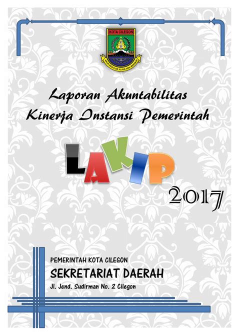 Pdf Laporan Akuntabilitas Kinerja Instansi Pemerintahportal Cilegon