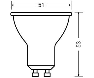 Osram LED Spot Value PAR16 120 6 9W Warmweiss GU10 Wie 50W