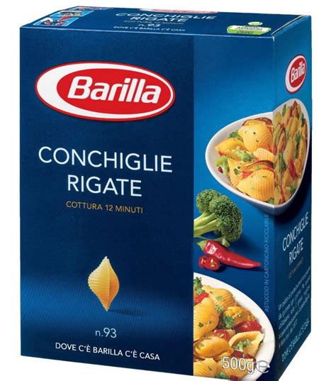 CONCHIGLIE RIGATE N93 Gr500 BARILLA F I R Sanfelici