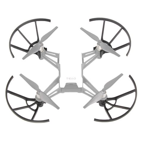 4 Pcs Propeller Protective Covers For Dji Tello Drone Black