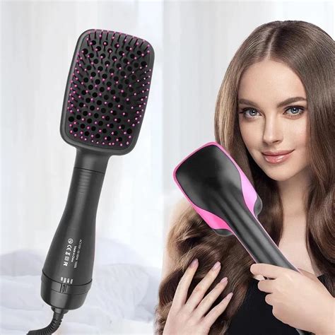 Dryers Multifunction Hot Air Brush Hair Dryer 3 In 1 Hair Dryer Brush Hair Curler Straightener