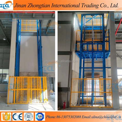 2024 Cargo Lift Goods Lift Ce Tuv Warehouse Elevator Used For Factory