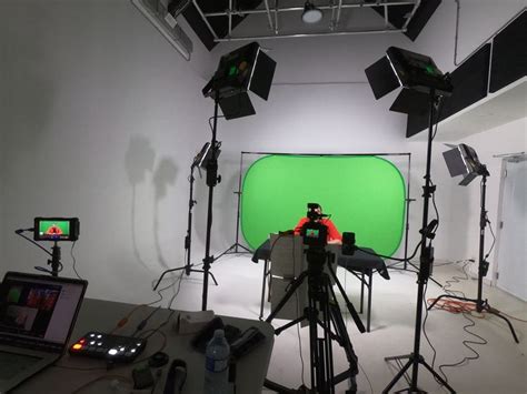 Green Screen Live Stream Studio Lighting Setups Greenscreen Studio