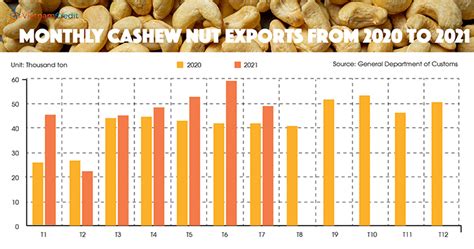 Top Cashew Nut Export Markets Of Vietnam