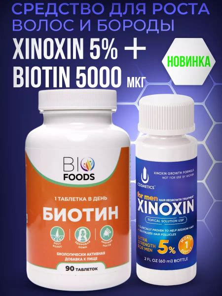Набор XINOXIN 5% + Biotin купить на OZON по низкой цене (1417557097)