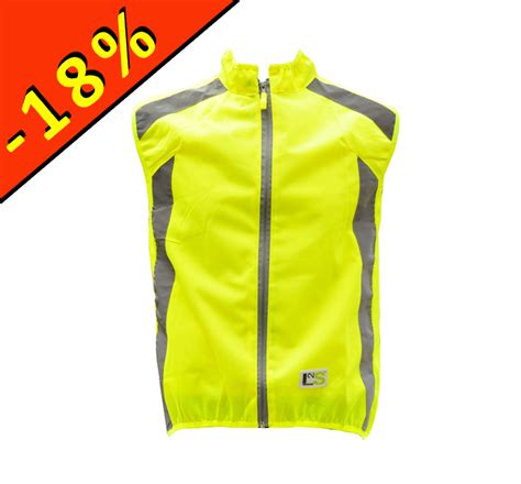 L S Visioplus Gilet Sport S Curit Haute Visibilit Jaune Fluo Running