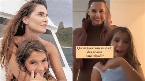 Deborah Secco Encanta Ao Fazer Dancinha Ao Lado Da Filha Maria Flor