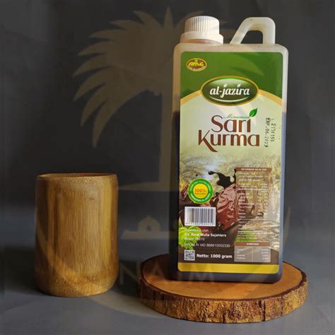 Sari Kurma Al Jazira ORIGINAL 1KG Promo Supplement Halal Minuman