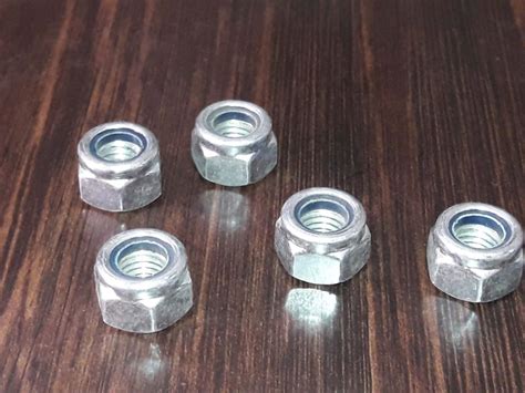 Mild Steel Nylock Nut At Rs Piece Ms Nylock Nut In Vadodara Id