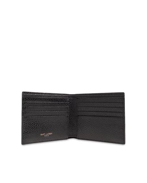 Saint Laurent Bifold Wallet In Black For Men Lyst