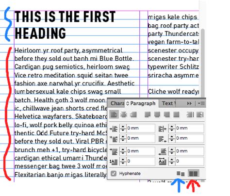 Adobe Indesign Body Text Alignment To Baseline Grid When Using