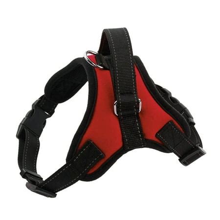 Soft Adjustable Dog Harness With Handle Dog Training Working Collar ...