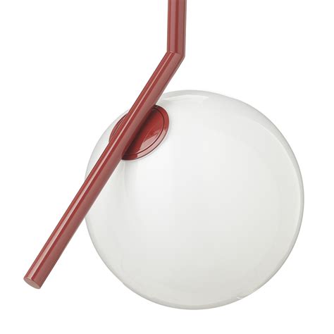 FLOS IC S1 Suspension design rouge Ø 20 cm Luminaire fr