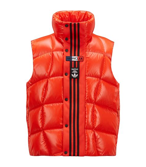 Mens Moncler Orange X Adidas Originals Bozon Padded Vest Harrods Uk