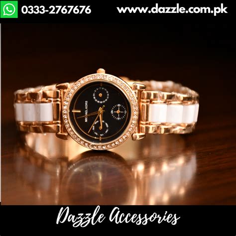 Branded Ladies Watch MK - Dazzle Accessories