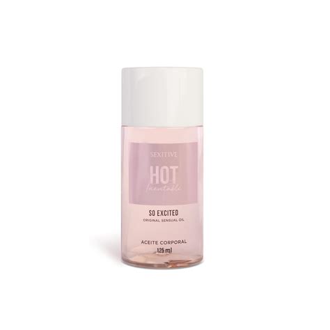 Nuevo Aceite Corporal Hot Inevitable So Excited Ml Sexitive