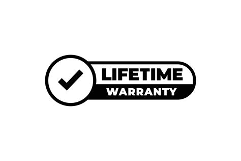 Life Time Warranty Stamp Label Vector 13291846 Vector Art At Vecteezy