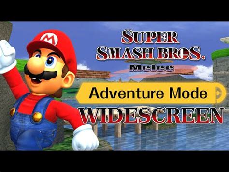 Super Smash Bros Melee Adventure Mode Normal With Mario In HD YouTube