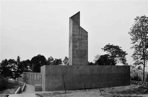 Concrete Memorial By West Line Studio Architizer