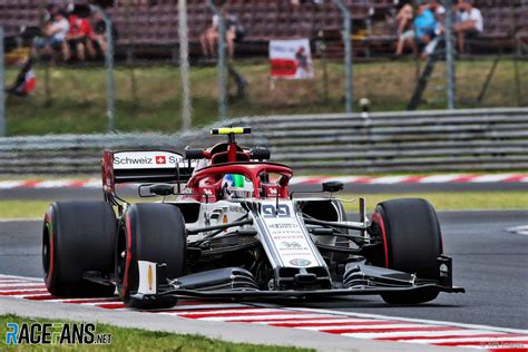 Antonio Giovinazzi, Alfa Romeo, Hungaroring, 2019 · RaceFans