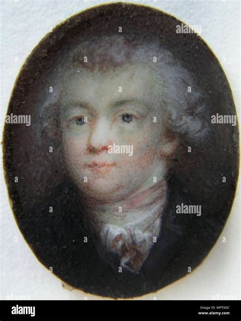 Portrait Of The Composer Wolfgang Amadeus Mozart 1756 1791 Stock Photo