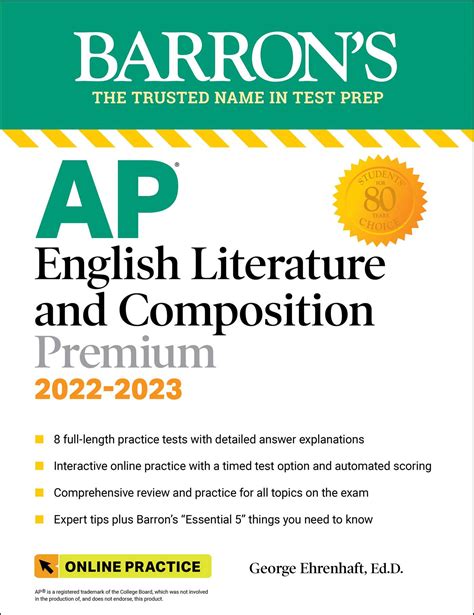 Pdf Ebook Barrons Ap English Literature And Composition Premium