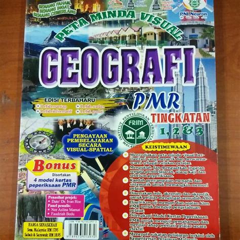 Peta Minda Geografi PMR Hobbies Toys Books Magazines Assessment