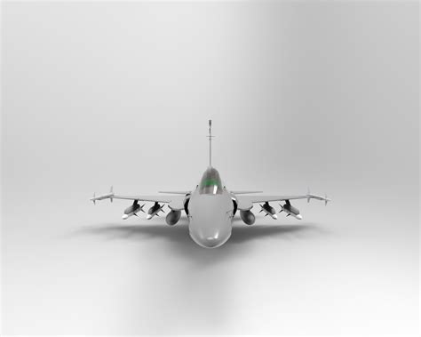 3D Model PAC JF 17 Thunder VR AR Low Poly CGTrader