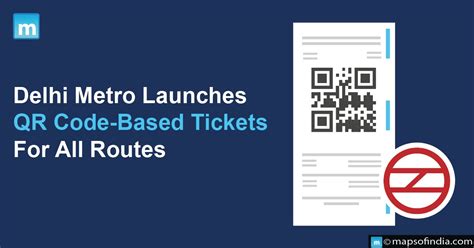 Delhi Metro Launches Qr Code Based Tickets For All Routes Cities