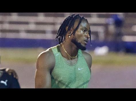 Kishane Thompson Destroys M Heat Jamaica National Trials