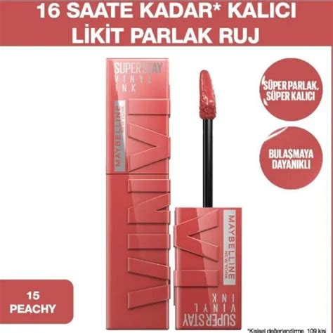 Maybelline New York Super Stay Vinyl Ink Стойкая жидкая блестящая ...