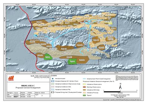 mining area  southern flank epa western australia