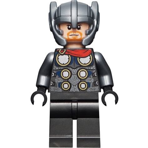 Lego Thor With Pearl Dark Gray Suit And Helmet Minifigure Inventory