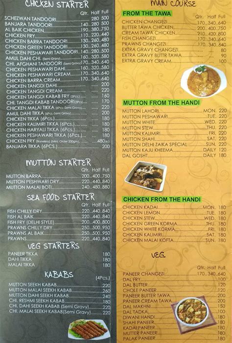 Delhi Zaika Menu And Price List For Kurla West Mumbai Nearbuy