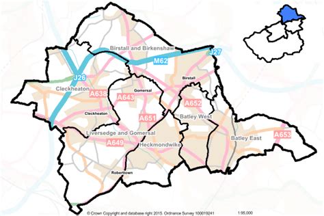 batley spen overview map wards small instantatlas kirklees