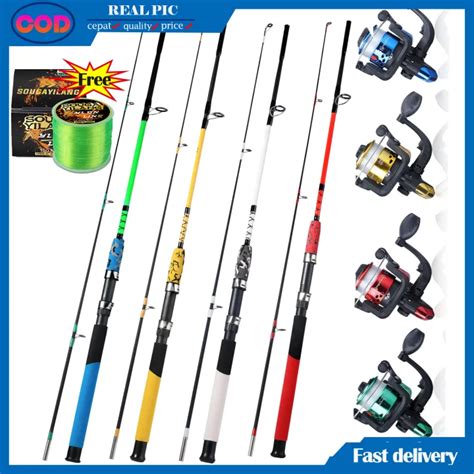 Fishing rod set original fishing rod and reel set fishing rods full set