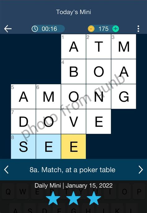 Daily Themed Mini Crossword January 15 2022 Qunb