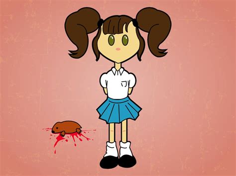 Creepy Little Girl Vector Art & Graphics | freevector.com